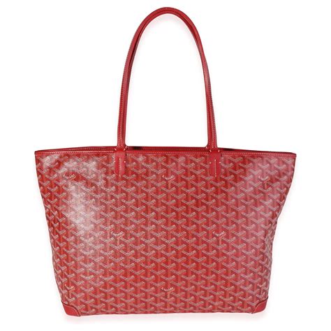 preloved goyard red artois|original Goyard handbags.